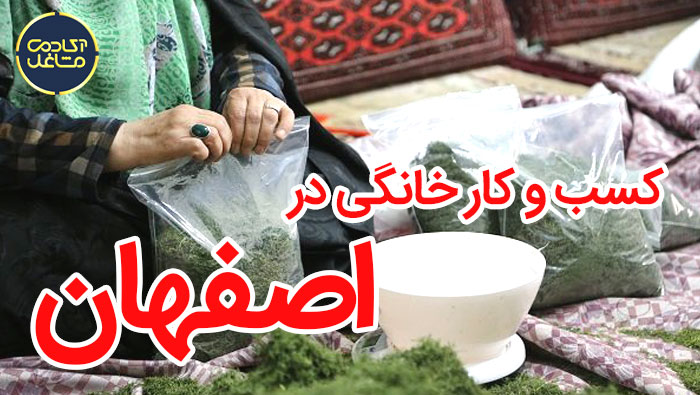 مشاغل خانگی پردرآمد در اصفهان