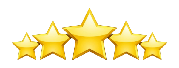 5 Star Rating PNG